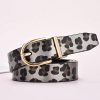 ceinture leopard chic gris