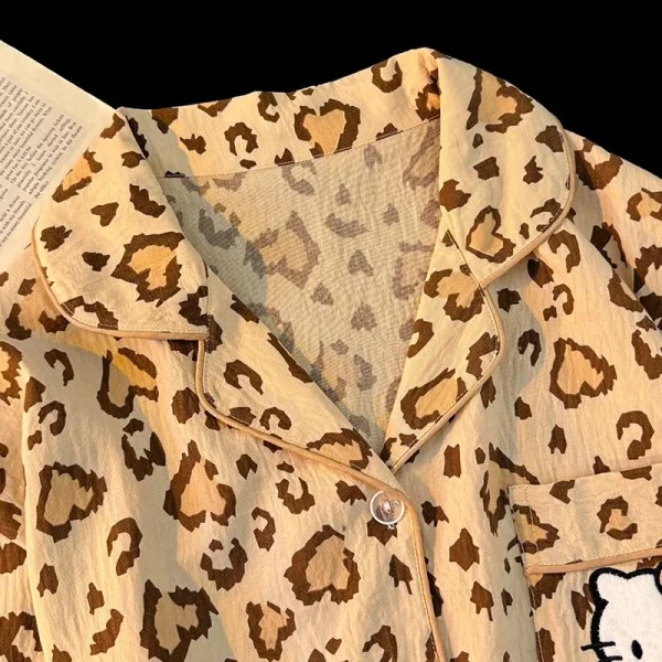 Pyjama Femme leopard Hello Kitty
