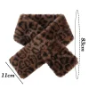 Écharpe léopard femme hiver | Accessoire chaud et stylé