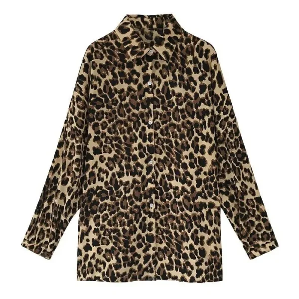 Chemise longue léopard femme – Leopard Everyday