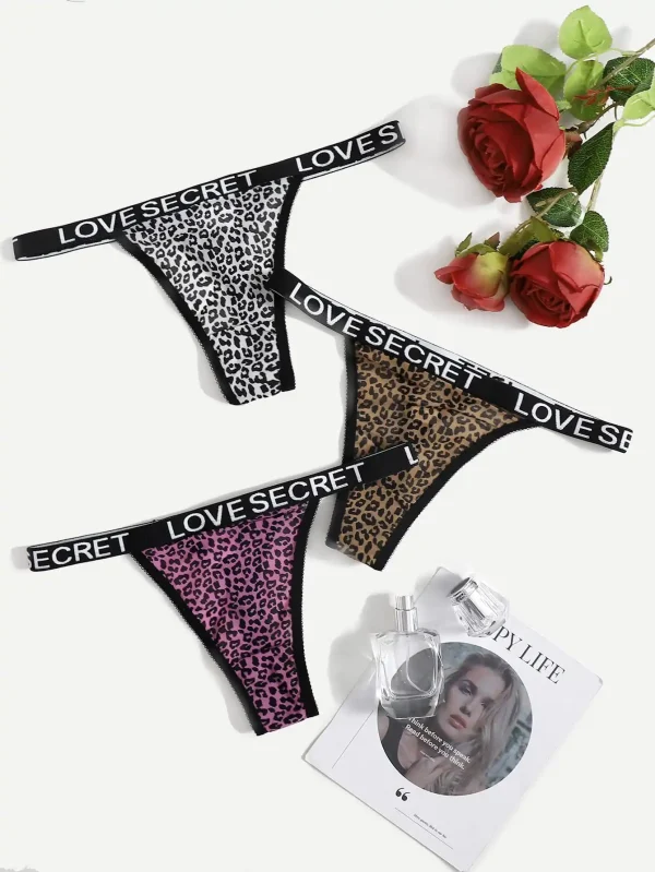 string leopard ficelle femmesecret love