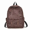 Sac à dos léopard grande capacité femme