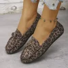 mocassin léopard femme