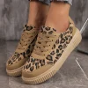basket leopard femme stylé