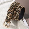 Ceinture femme léopard – design simple et tendance pour jeans