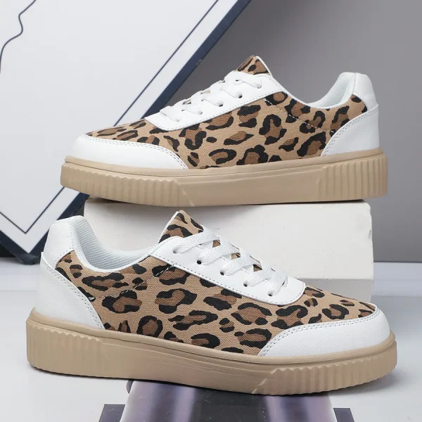 Basket léopard femme – Chaussures tendance à plateforme