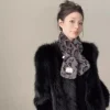 Écharpe léopard femme hiver | Accessoire chaud et stylé