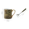 Mug léopard design