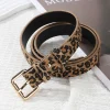 Ceinture femme léopard – design simple et tendance pour jeans