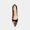 Escarpins léopard femme – talon pointu noir style bureau