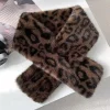 Foulard léopard femme – Écharpe chaude et douce