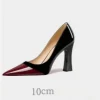 Escarpins léopard femme – talon pointu noir style bureau