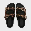 Sandale stylé leopard