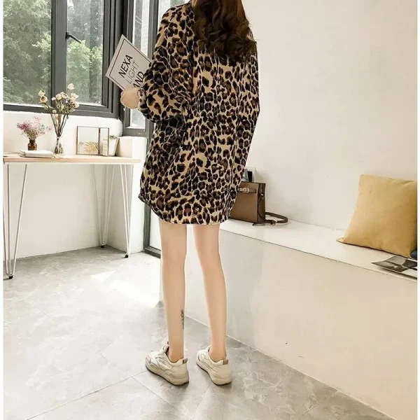 Chemise longue léopard femme – Leopard Everyday