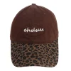 Casquette léopard femme