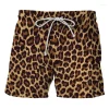short leopard unisexe plage