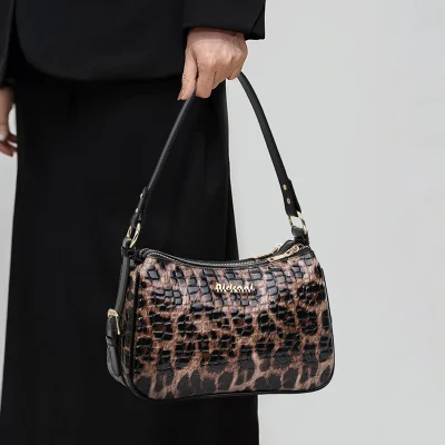 sac leopard femme en cuir