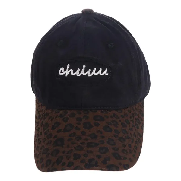 Casquette léopard femme
