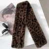 Foulard léopard femme – Écharpe chaude et douce