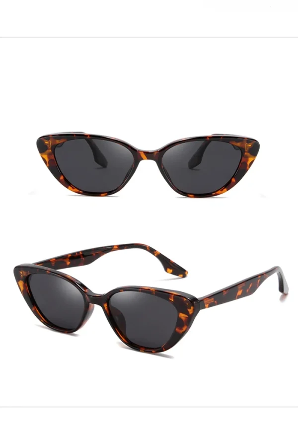 Lunettes de vue femme marron – Monture léopard
