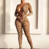 combinaison leopard femme
