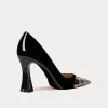 Escarpins léopard femme – talon pointu noir style bureau