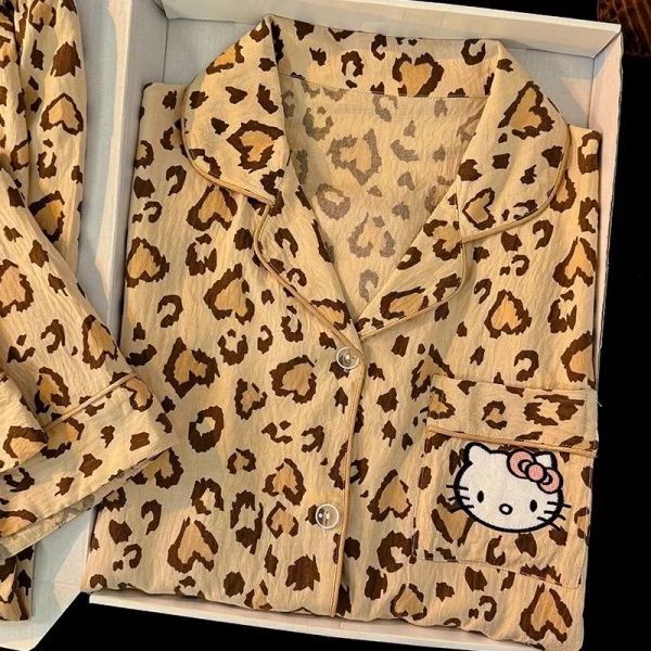 Pyjama Femme leopard Hello Kitty