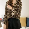 chemise longue leopard