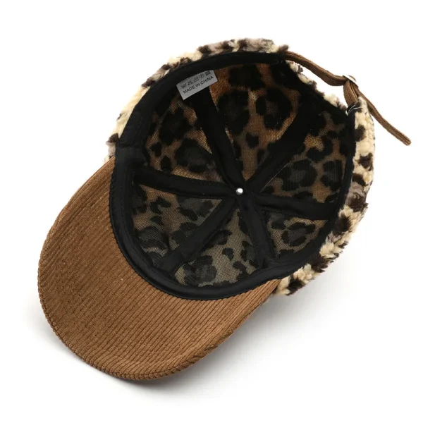 Casquette léopard femme – Baseball doublure