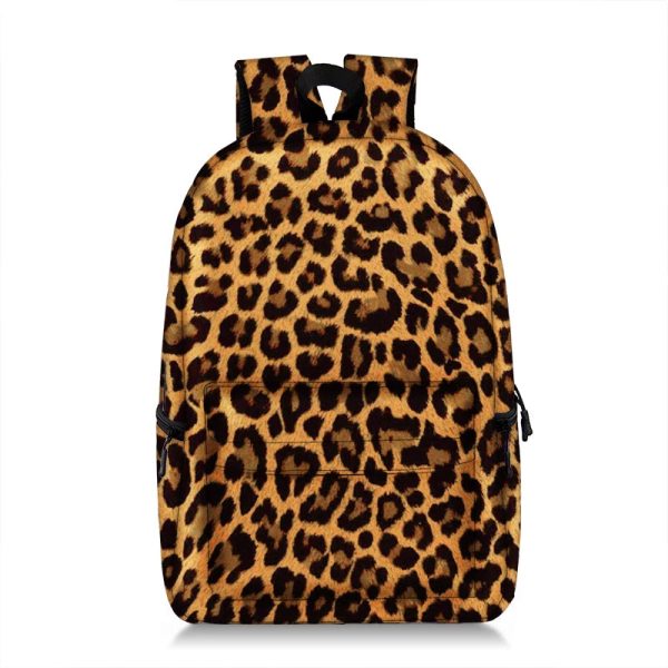 sac a dos imprime leopard