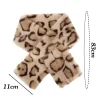 Écharpe léopard femme hiver | Accessoire chaud et stylé