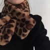 Écharpe léopard femme hiver | Accessoire chaud et stylé