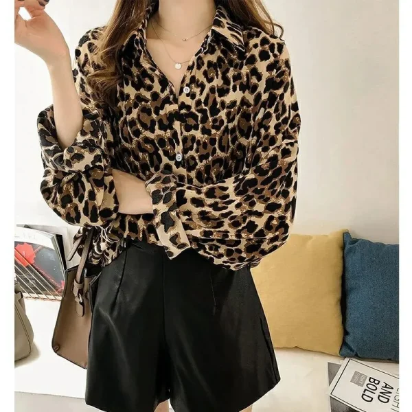Chemise longue léopard femme – Leopard Everyday