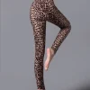 Leggings leopard beige