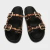 Sandale stylé leopard