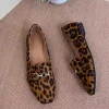Mocassin léopard stylé