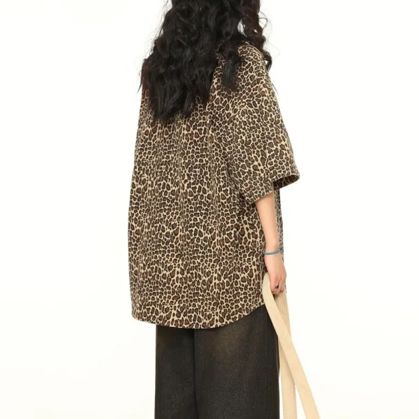 Chemise léopard oversize femme – Leopard Everyday