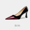 Escarpins léopard femme – talon pointu noir style bureau