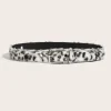 Ceinture léopard femme | Accessoire mode hip-hop