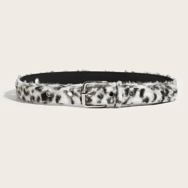Ceinture léopard femme | Accessoire mode hip-hop