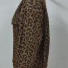 Veste en jean léopard femme – Style vintage