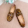 Mocassin léopard stylé