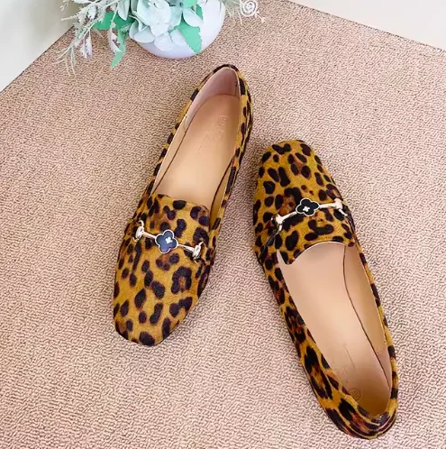 Mocassin léopard stylé