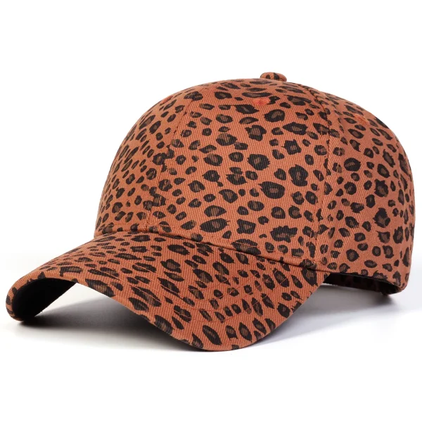 Casquette léopard unisexe – Ajustable style baseball