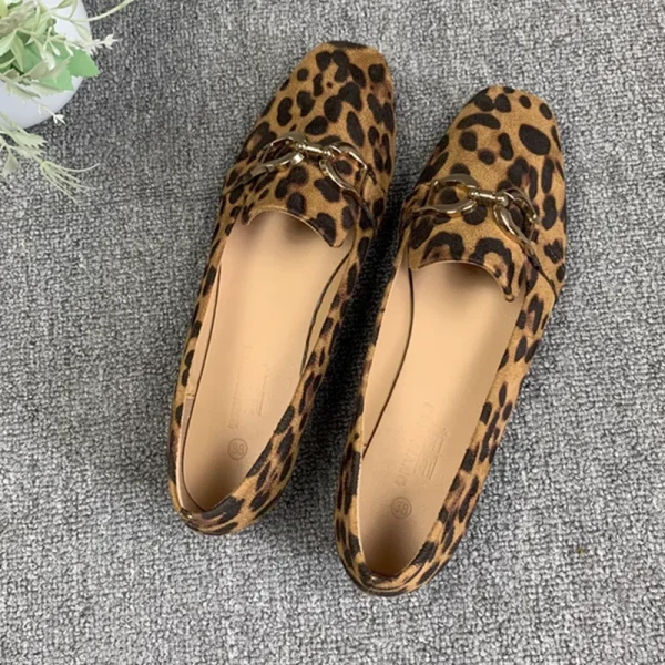 Mocassin léopard stylé