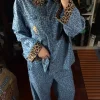 pyjama leopard femme hello kitty