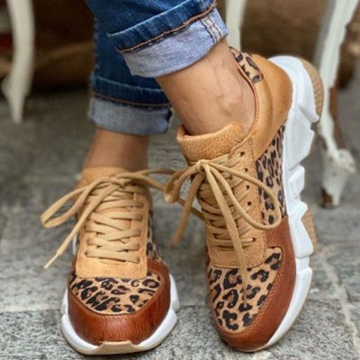 baskets leopard femme cihic
