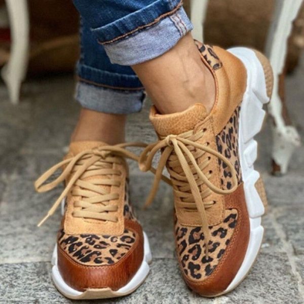 baskets leopard femme cihic