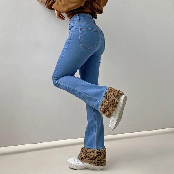 Blue Jean avec Léopard
