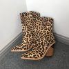 Bottines Léopard Femme Montantes